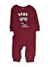 Carter's 100% Cotton Stars Burgundy Long Sleeve Outfit 6-9 MO / 9 MO - photo 1