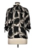Sofia Collections Black 3/4 Sleeve Blouse Size XL (estimated) - photo 2