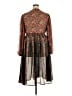 Torrid Paisley Brown Casual Dress Size 2X Plus (2) - photo 2