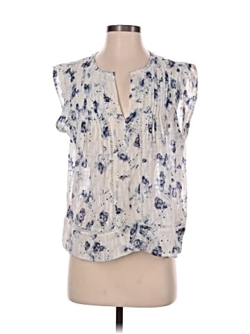 Rebecca Taylor Sleeveless Silk Top (view 1)