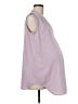 Alina Mae Maternity 100% Polyester Pink Sleeveless Blouse Size Med Maternity - photo 4