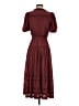 Ulla Johnson 100% Polyester Burgundy Casual Dress Size 0 - photo 2