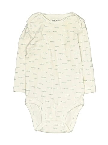 Carter's Long Sleeve Onesie (view 1)