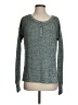 American Eagle Outfitters 100% Cotton Tweed Teal Pullover Sweater Size S - photo 1