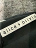 Alice + Olivia Floral Black Sleeveless Blouse Size S - photo 7
