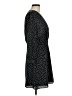 Madewell 100% Polyester Polka Dots Black Casual Dress Size 8 - photo 4