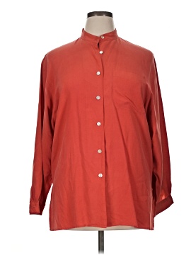 Assorted Brands 3/4 Sleeve Button Down Shirt