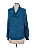 Free People Blue Pullover Sweater Size S - photo 1