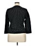 Garnet Hill 100% Wool Polka Dots Black Wool Pullover Sweater Size XL - photo 2