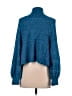 Free People Blue Pullover Sweater Size S - photo 2