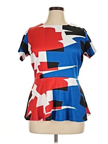 Ashley Stewart Short Sleeve Blouse (view 1)
