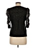 Current Air Black 3/4 Sleeve Top Size M - photo 2