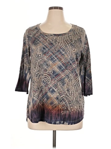 Avenue 3/4 Sleeve Top (view 1)