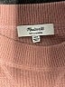 Madewell 100% Cashmere Solid Pink Cashmere Pullover Sweater Size XXS - photo 7