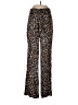 AFRM Animal Print Brown Casual Pants Size L - photo 1