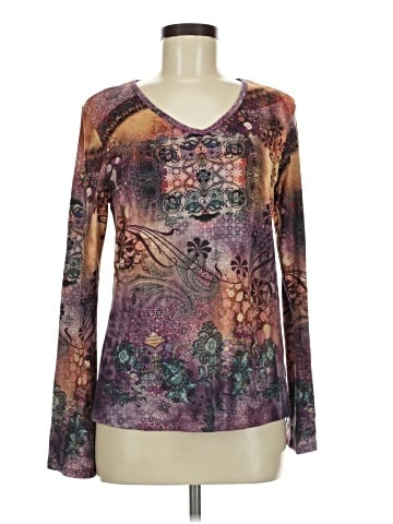 Xcit U.S.A Long Sleeve Blouse (view 1)