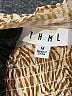THML 100% Polyester Gold Sleeveless Blouse Size M - photo 7