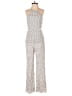 MNG Polka Dots Ivory Jumpsuit Size XS - photo 1