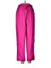 Unbranded 100% Polyester Solid Pink Track Pants Size M - photo 1