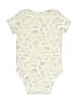 Carter's 100% Cotton Print Ivory Short Sleeve Onesie 6-9 MO / 9 MO - photo 2