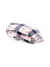 Janie and Jack 100% Cotton Plaid Gray Blue Hat Size 12 mo - 24 mo - photo 1