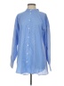 Thakoon 100% Cotton Blue Long Sleeve Button-Down Shirt Size S - photo 1