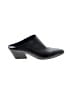 Vince. 100% Leather Black Mule/Clog Size 8 1/2 - photo 1