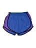 Nike 100% Polyester Color Block Purple Athletic Shorts Size S - photo 1
