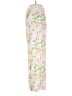 Rose + Olive 100% Rayon Floral Ivory White Casual Pants Size S - photo 4