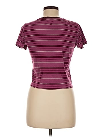 Pink Rose Short Sleeve T-Shirt (view 2)
