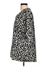Assorted Brands Animal Print Black Short Sleeve Blouse Size L - photo 5