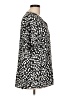 Assorted Brands Animal Print Black Short Sleeve Blouse Size L - photo 4