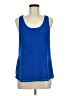 My Michelle Blue Sleeveless Blouse Size M - photo 1