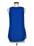 My Michelle Blue Sleeveless Blouse Size M - photo 2