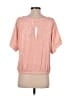 Trina Turk Pink Short Sleeve Top Size S - photo 2