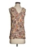 Artisan NY 100% Rayon Tan Sleeveless Blouse Size S - photo 1