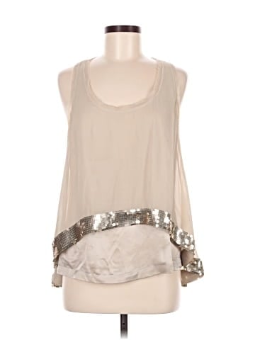 Robert Rodriguez Sleeveless Silk Top (view 1)