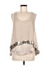 Robert Rodriguez 100% Silk Silver Sleeveless Silk Top Size M (estimated) - photo 1