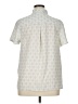 Lands' End 100% Polyester Ivory Short Sleeve Blouse Size 14 - photo 2