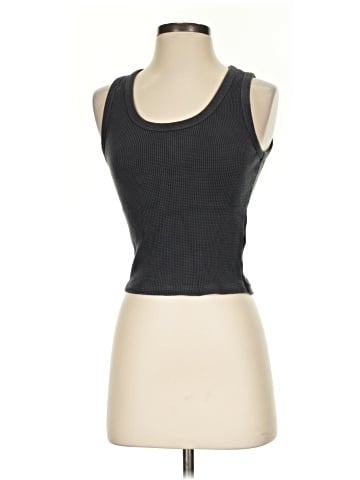 Madewell Waffle Knit Scoop Crop Tank (view 1)
