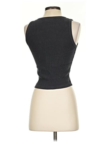 Madewell Waffle Knit Scoop Crop Tank (view 2)