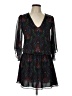 Alice + Olivia Paisley Black Cocktail Dress Size L (estimated) - photo 1