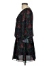 Alice + Olivia Paisley Black Cocktail Dress Size L (estimated) - photo 5