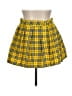 Spirit Plaid Yellow Casual Skirt Size XL - photo 1