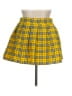 Spirit Plaid Yellow Casual Skirt Size XL - photo 2