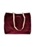 Unbranded 100% Polyester Burgundy Tote One size - photo 1