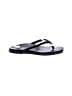Vionic 100% Leather Black Flip Flops Size 7 1/2 - photo 1