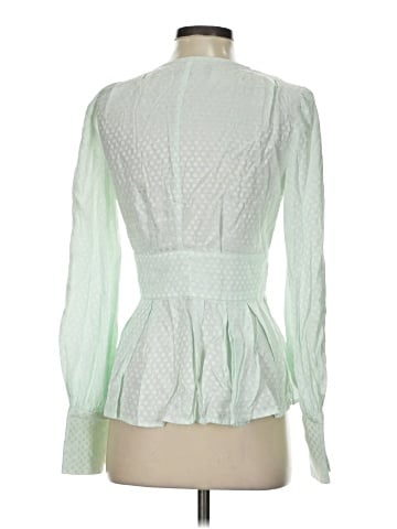 Something Navy 3/4 Sleeve Blouse (view 2)