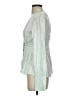 Something Navy 100% Viscose Green 3/4 Sleeve Blouse Size XS - photo 5