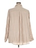 Torrid Stripes Tan Long Sleeve Button-Down Shirt Size 3X Plus (3) - photo 2